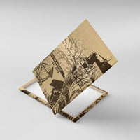 Gulf Of Mexico Vintage Map Est.1550 Canvas Wall Art