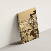 Gulf Of Mexico Vintage Map Est.1550 Canvas Wall Art