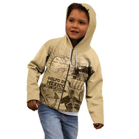 Gulf Of Mexico Vintage Map Est.1550 Kid Hoodie