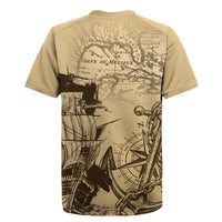 Gulf Of Mexico Vintage Map Est.1550 Rugby Jersey