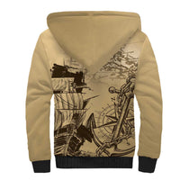 Gulf Of Mexico Vintage Map Est.1550 Sherpa Hoodie