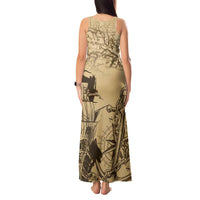 Gulf Of Mexico Vintage Map Est.1550 Tank Maxi Dress