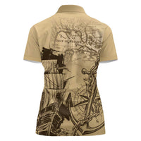 Gulf Of Mexico Vintage Map Est.1550 Women Polo Shirt