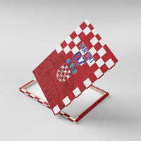 Croatia Football 2025 Custom Canvas Wall Art Red Hrvatska Kockasti - Pula Arena
