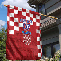 Croatia Football 2025 Custom Garden Flag Red Hrvatska Kockasti - Pula Arena