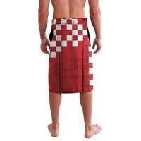 Croatia Football 2025 Custom Lavalava Red Hrvatska Kockasti - Pula Arena