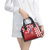 Croatia Football 2025 Custom Shoulder Handbag Red Hrvatska Kockasti - Pula Arena