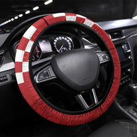 Croatia Football 2025 Steering Wheel Cover Red Hrvatska Kockasti - Pula Arena