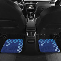 Croatia Football 2025 Custom Car Mats Blue Hrvatska Kockasti - Pula Arena