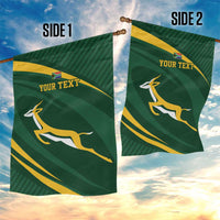 Personalized South Africa Rugby Bokke Garden Flag Minimalism Style