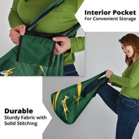 Personalized South Africa Rugby Bokke Grocery Bag Minimalism Style