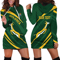 Personalized South Africa Rugby Bokke Hoodie Dress Minimalism Style