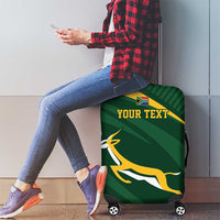 Personalized South Africa Rugby Bokke Luggage Cover Minimalism Style