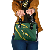 Personalized South Africa Rugby Bokke Shoulder Handbag Minimalism Style