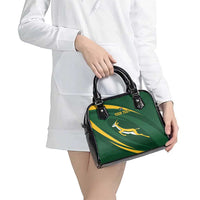 Personalized South Africa Rugby Bokke Shoulder Handbag Minimalism Style