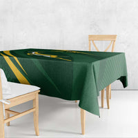 Personalized South Africa Rugby Bokke Tablecloth Minimalism Style