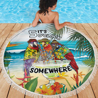 It's 5 o'clock Somewhere Beach Blanket Beach Party - Wonder Print Shop