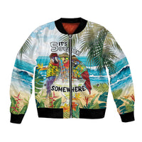 It's 5 o'clock Somewhere Bomber Jacket Beach Party - Wonder Print Shop