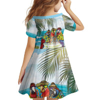It's 5 o'clock Somewhere Family Matching Mermaid Dress and Hawaiian Shirt Beach Party - Wonder Print Shop