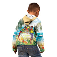 It's 5 o'clock Somewhere Kid Hoodie Beach Party - Wonder Print Shop