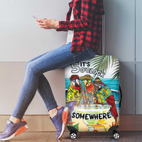 It's 5 o'clock Somewhere Luggage Cover Beach Party - Wonder Print Shop