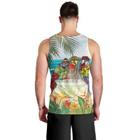 It's 5 o'clock Somewhere Men Tank Top Beach Party - Wonder Print Shop