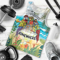 It's 5 o'clock Somewhere Men Tank Top Beach Party - Wonder Print Shop