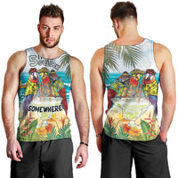 It's 5 o'clock Somewhere Men Tank Top Beach Party - Wonder Print Shop