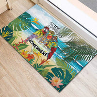 It's 5 o'clock Somewhere Rubber Doormat Beach Party - Wonder Print Shop