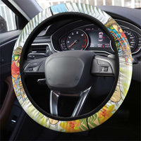 It's 5 o'clock Somewhere Steering Wheel Cover Beach Party - Wonder Print Shop