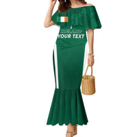Personalised Ireland Rugby Mermaid Dress World Cup 2023 GO Shamrocks - Wonder Print Shop