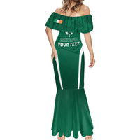 Personalised Ireland Rugby Mermaid Dress World Cup 2023 GO Shamrocks - Wonder Print Shop
