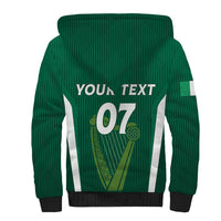Personalised Ireland Rugby Sherpa Hoodie World Cup 2023 GO Shamrocks - Wonder Print Shop