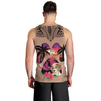 polynesian-men-tank-top-dog-lover-with-beagle-sunset-at-the-beach-brown-ver