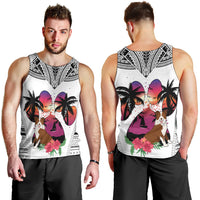 polynesian-men-tank-top-dog-lover-with-border-collie-sunset-at-the-beach-white-ver