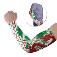 Wales Cymru Am Byth Arm Sleeves Celtic Dragon Triskelion - Wonder Print Shop