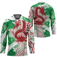 Wales Cymru Am Byth Hockey Jersey Celtic Dragon Triskelion - Wonder Print Shop