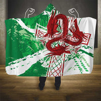 Wales Cymru Am Byth Hooded Blanket Celtic Dragon Triskelion - Wonder Print Shop