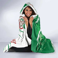 Wales Cymru Am Byth Hooded Blanket Celtic Dragon Triskelion - Wonder Print Shop