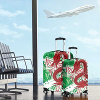 Wales Cymru Am Byth Luggage Cover Celtic Dragon Triskelion - Wonder Print Shop
