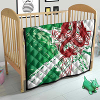 Wales Cymru Am Byth Quilt Celtic Dragon Triskelion - Wonder Print Shop
