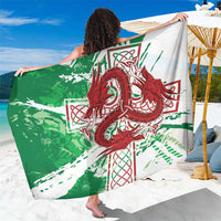 Wales Cymru Am Byth Sarong Celtic Dragon Triskelion - Wonder Print Shop