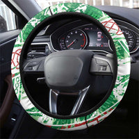 Wales Cymru Am Byth Steering Wheel Cover Celtic Dragon Triskelion - Wonder Print Shop