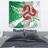 Wales Cymru Am Byth Tapestry Celtic Dragon Triskelion - Wonder Print Shop