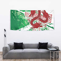Wales Cymru Am Byth Tapestry Celtic Dragon Triskelion - Wonder Print Shop