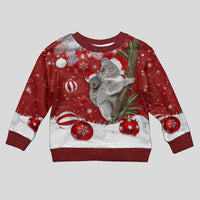 Australia Christmas Kid Ugly Christmas Sweater Santa Koala Ver02 - Wonder Print Shop