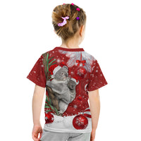 Australia Christmas Kid T Shirt Santa Koala Ver02 - Wonder Print Shop