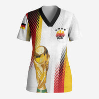 Germany Custom WC2026 Die Nationalelf Scrub Top - Wonder Print Shop
