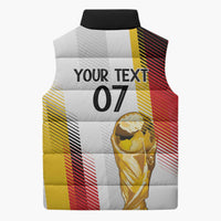 Germany Custom WC2026 Die Nationalelf Sleeveless Puffer Jacket - Wonder Print Shop