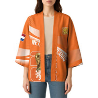 Netherlands Custom Orange Lions WC2026 Kimono - Wonder Print Shop
